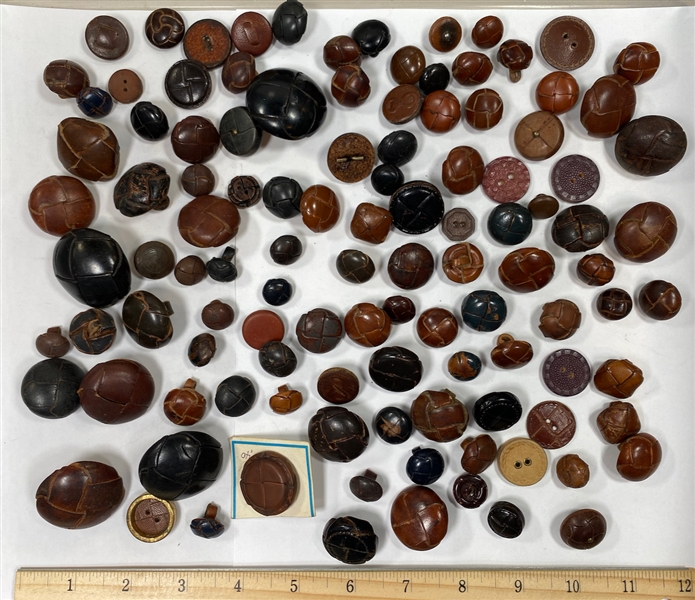 Leather Buttons