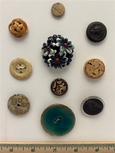 Miscellaneous Materials Buttons