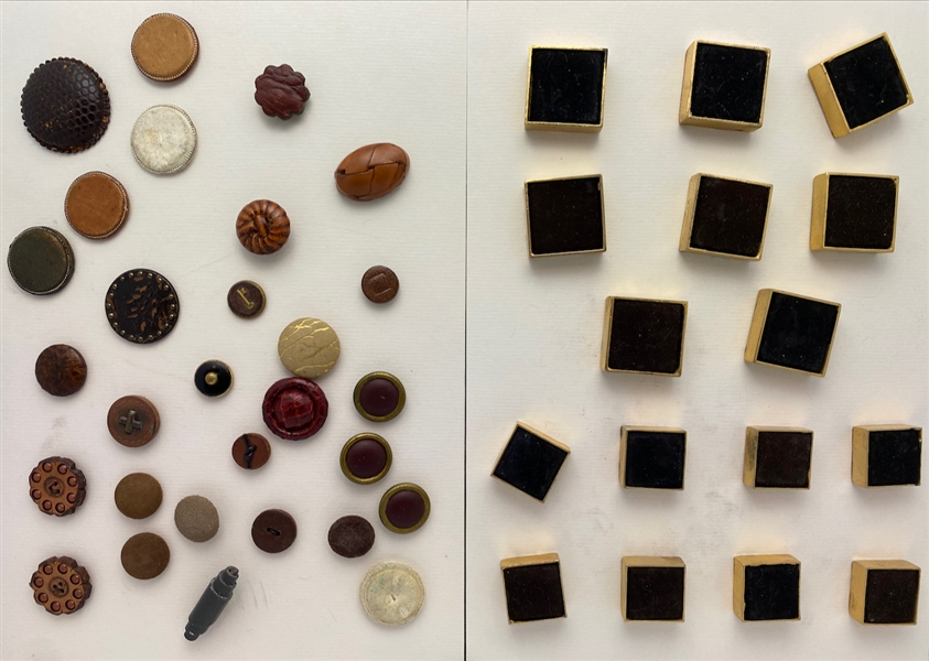 Leather Buttons