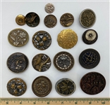 Metal Picture Buttons