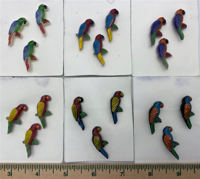 Parrot Buttons