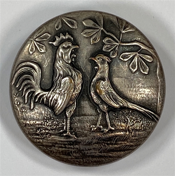 Rooster & Mate Button