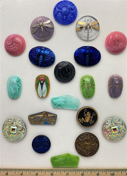 Czech Glass Buttons