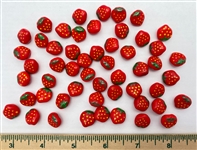 Glass Fruit Buttons