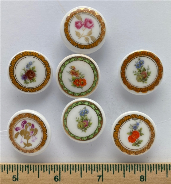 Birchcroft Flower Buttons