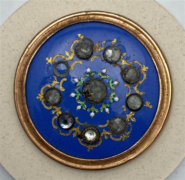Early Enamel Button