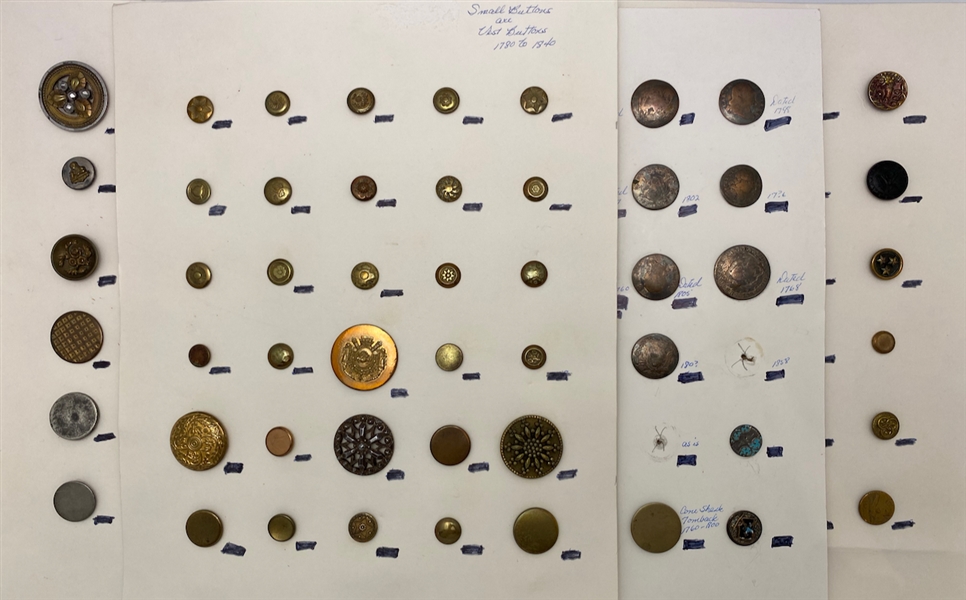 Old Metal Buttons