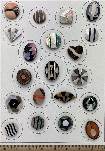 Inlaid Buttons
