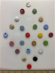 20th Century Glass Buttons