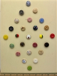 20th Century Glass Buttons
