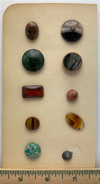 Gemstone Buttons