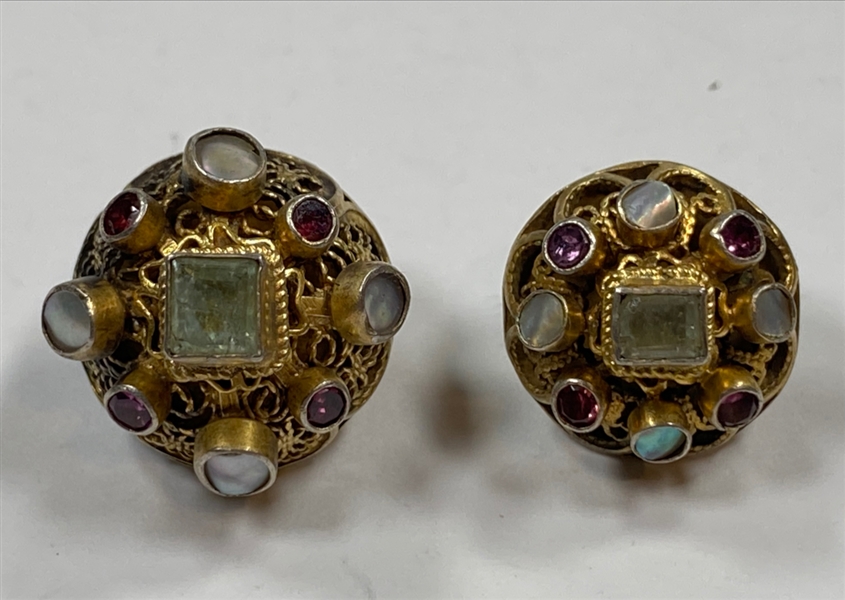 Old Jewel Buttons
