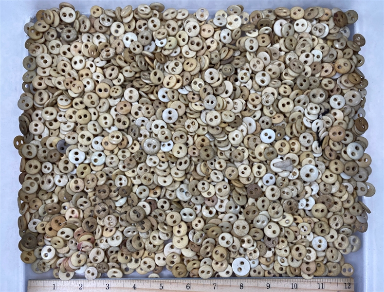 2-Hole Bone Buttons