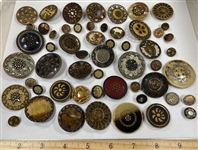Victorian Celluloid Buttons