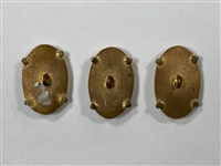 Celluloid in Metal Buttons
