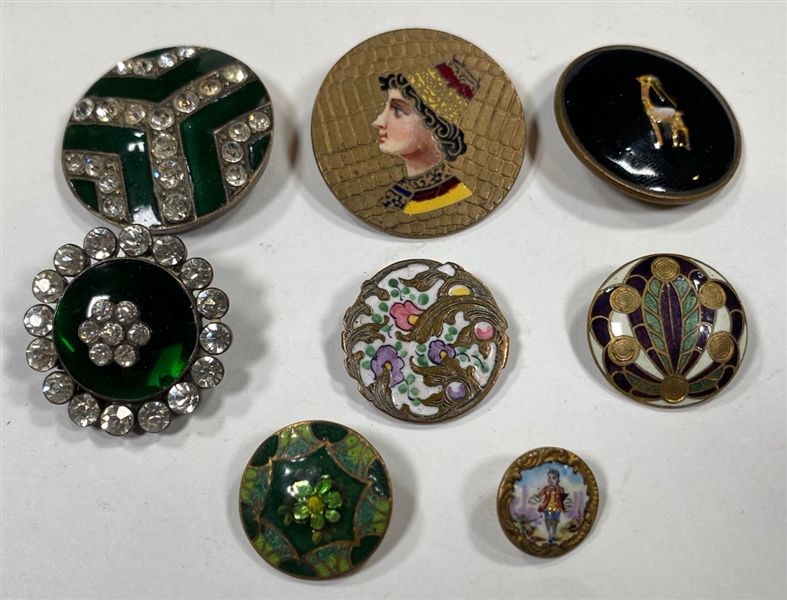 Enamel Buttons