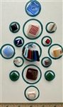 Modern Glass Buttons