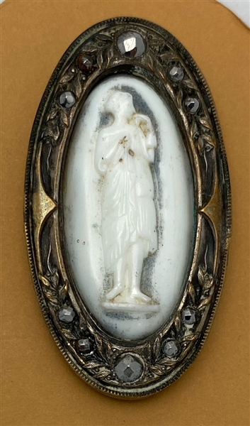 Large Oval Button
