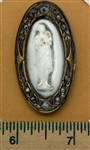 Large Oval Button