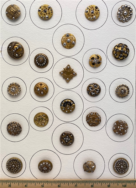 Brass with Cut Steels