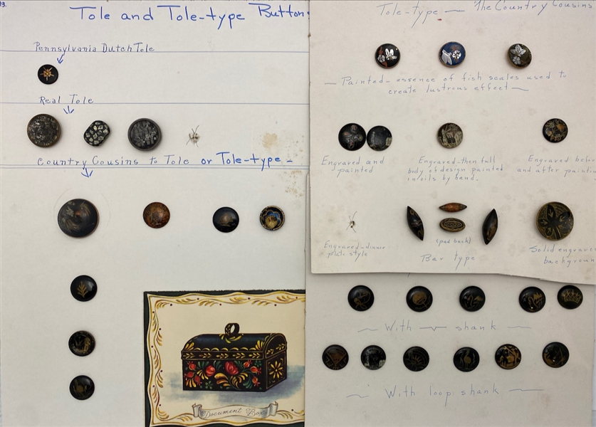 Tole Buttons
