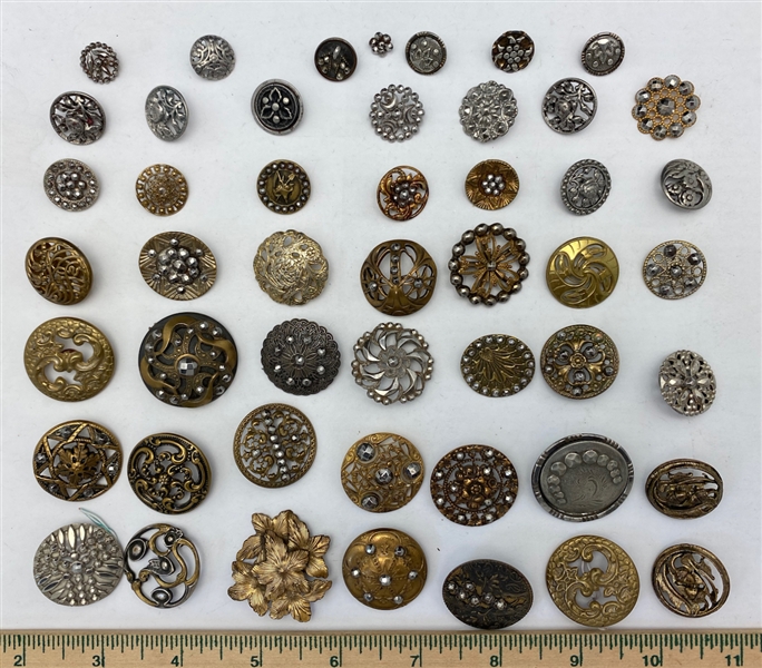 Brass & Steel Buttons