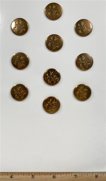 Set of Early Gilt Buttons