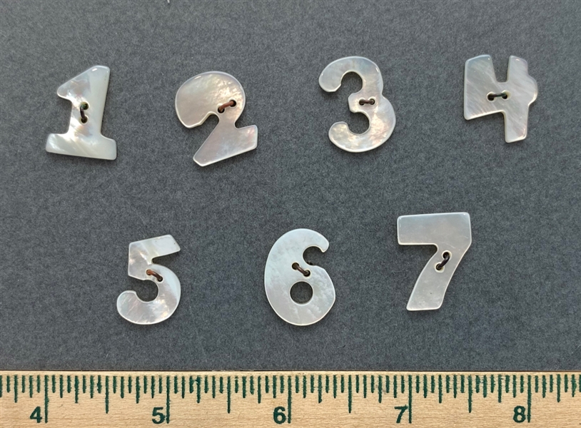 Number Buttons