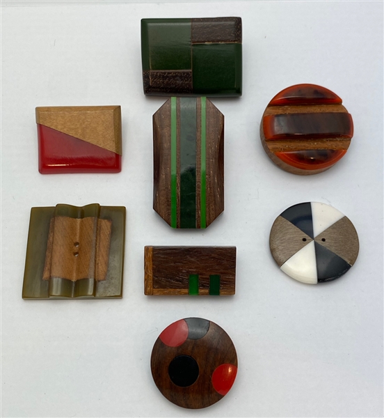 Laminated Wood Buttons