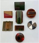 Laminated Wood Buttons