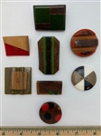 Laminated Wood Buttons