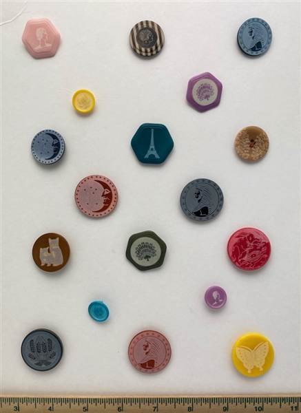 Laser Etched VI Buttons
