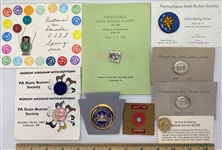 Button Society & Show Buttons