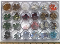 Colorful Glass Buttons