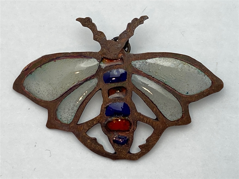 Plique Insect Button