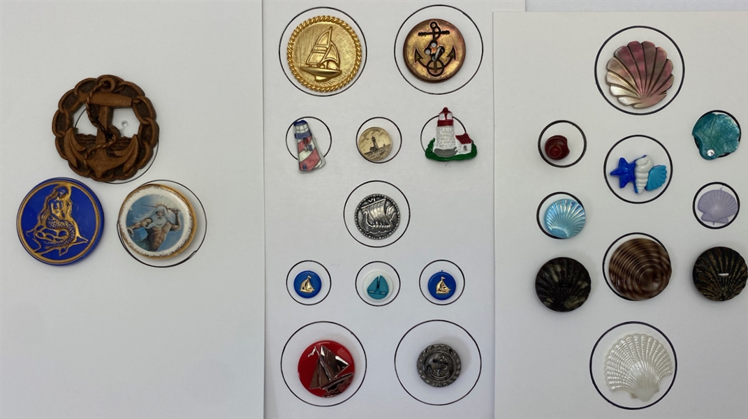 Sea Theme Buttons