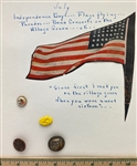 Cards of Buttons by Month