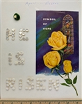 Cards of Buttons by Month