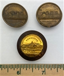 1876 Centennial Exhibition Studs