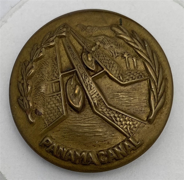 Panama Canal Button