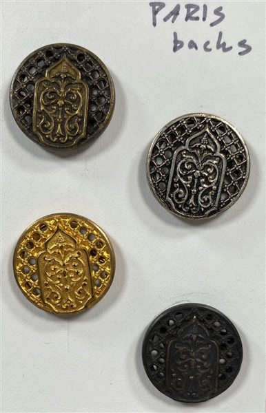 Unusual Paris Back Buttons