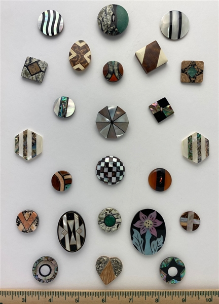 Inlay Buttons