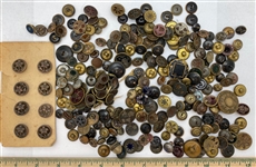 Velvet Back Buttons