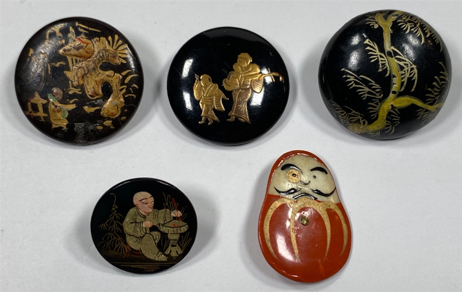 Asian Theme Buttons