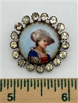 Porcelain with Pastes Button