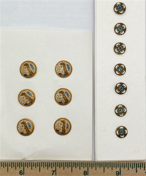 Enamel Buttons