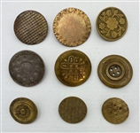 Old Metal Buttons