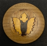 Wood Insect Button