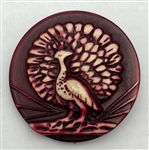 Peacock Button