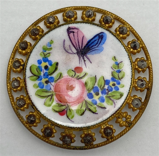 Large Enamel Button